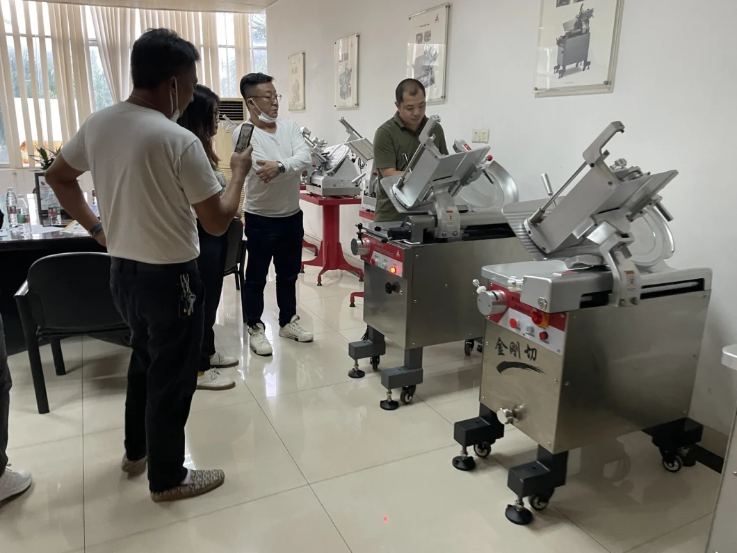 Heavy Duty Blade Floor Type Stainless Steel Electric Meat Slicer Machine