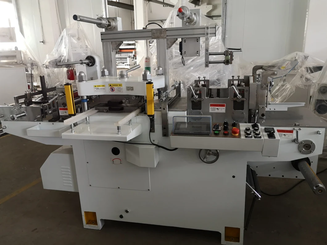 Roll Adhesive Label Automatic Die Cutting Hot Stamping Machine