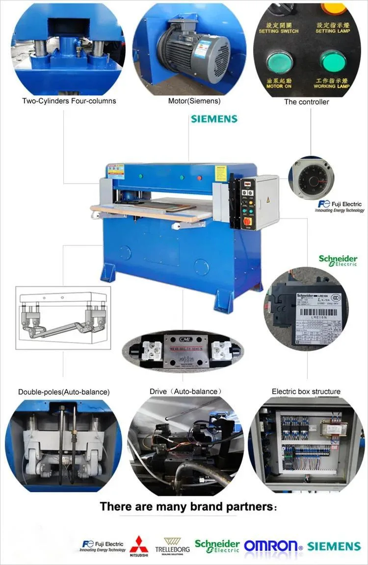 Xclp3 Series Auto-Feeding Precise Hydraulic Four-Column Plane Die Cutting Machine Nould Cutting Machine