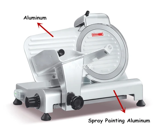 양극 처리된 엘리트 헤비 듀티 상업용 슬라이서, 전기 고기 슬라이서, 고기 슬라이서, 치즈 슬라이서, 슬라이서